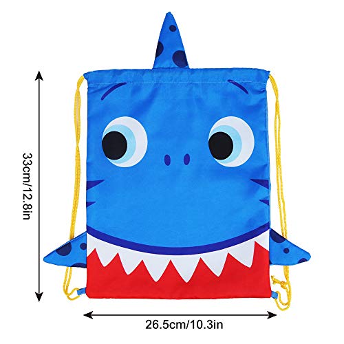 BeebeeRun Bolsas de Cuerdas Infantil Niños Niñas,10 pcs Bolsas Cordon Regalo Fiesta Cumpleaños,Saco de Deporte Bolsas de Gimnasio