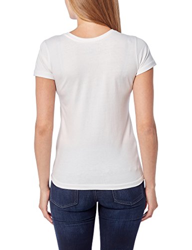 Berydale BD158 Camiseta de manga corta con cuello de pico, Blanco, M, Pack de 3