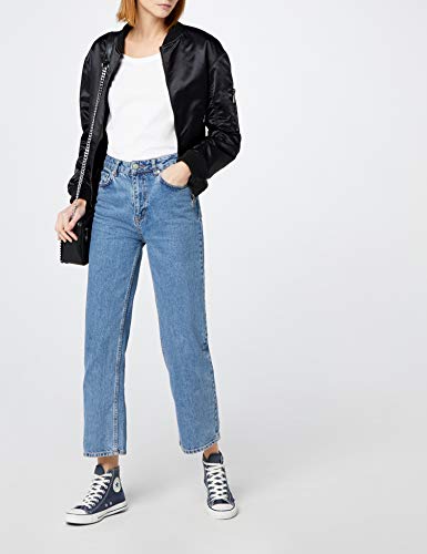 Berydale Camiseta de manga corta de mujer, con cuello redondo, pack de 3, Blanco, S