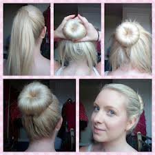 BestMall – Juego de 3 donuts de espuma para moño (1 pequeño, mediano y grande), color negro