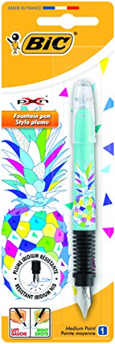 Bic Xpen Girls+Boys Decor 8795005 - Bolígrafo de diseño juvenil para chicos y chicas, diseño de piña