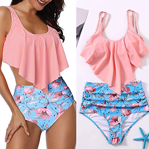 Bikini Faja, Bikinis para Chicas, Bañadores Mujer Reductores Barriga, Bañador con Relleno Push Up, Bañador Sin Tirantes, Bikinis Blancos 2021, Bañadores Competicion Mujer, Bikini Pantalon Mujer