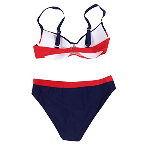 Bikini Push Up con Relleno LANSKIRT Bohemia Vikinis Traje de Baño Mujer 2020 Conjuntos de Tops y Tangas Ropa de Baño Bikinis Estampado Étnico Lunares Rayas Cristal Ropa de Playa