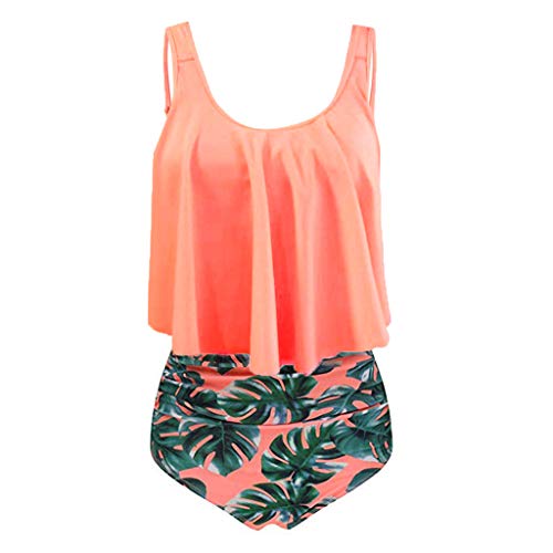 Bikinis Mujer 2019 Push up Traje de baño Mujer Dos Piezas Tallas Grandes POLP Bañadores Ropa de baño Tangas Playa Verano Bikini Brasileño Espalda Abierta 2PC