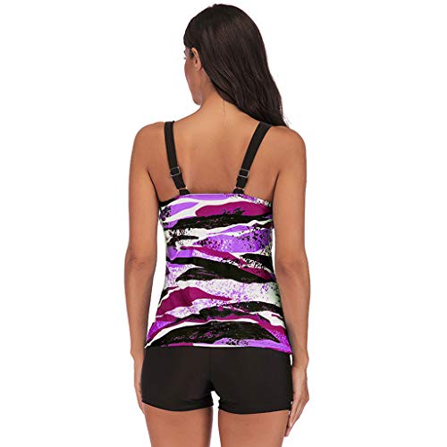 Bikinis Tallas Grandes Rayas Bañadores de Mujer 2019 Bikinis Blanco y Negro Traje de Gordo Tangas Sexys Ropa de baño Push up Traje de baño Mujer Dos Piezas Playa 2pcs POLP