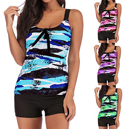 Bikinis Tallas Grandes Rayas Bañadores de Mujer 2019 Bikinis Blanco y Negro Traje de Gordo Tangas Sexys Ropa de baño Push up Traje de baño Mujer Dos Piezas Playa 2pcs POLP