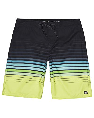 BILLABONG - All Day Stripe 20" Bañador de Surf de pantalón para
