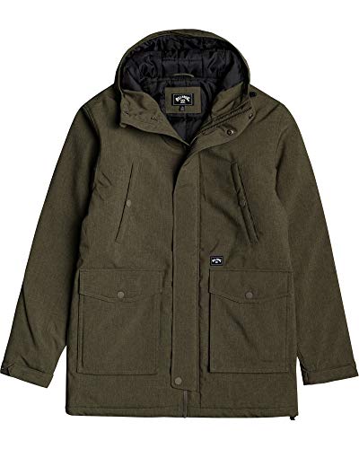 BILLABONG Alves - Chaqueta Parka para Hombre Chaqueta Parka, Hombre, Military Heathe, S