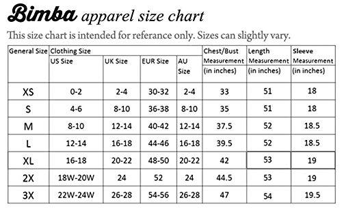 Bimba Rosa Palido Floral Bird & Batas de Kimono Estampadas largas para Mujeres Batas de Dama de Honor Batas de baño de algodón X