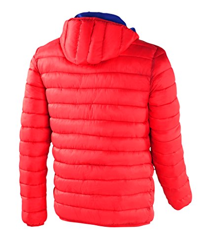 Black Crevice Abrigo Corto Rojo / Azul M