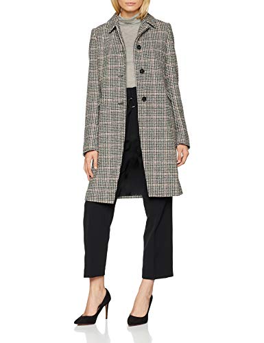 Blaumax Bogota Abrigo, Multicolor (Black Beige Combo 9057), 38 (Talla del Fabricante: S) para Mujer