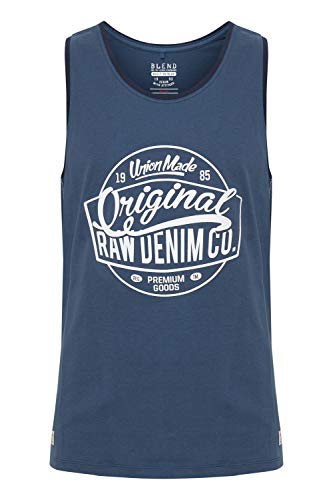 BLEND Walex - Camiseta sin Mangas Hombre, tamaño:M, Color:Ensign Blue (70260)