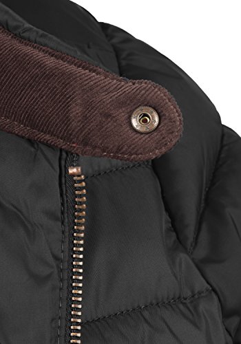 BlendShe Cora Chaqueta Acolchada de Plumas Chaqueta De Entretiempo para Mujer con Cuello Alto, tamaño:M, Color:Black (70155)