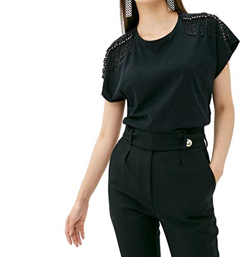 Blusa Mujer Twin Set 201TT2411 Negro verano 2020 P/E 2020 Negro L