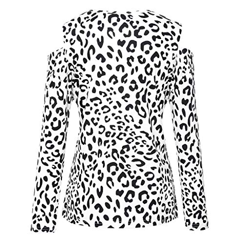 Blusa y Camisa Mujer Manga Larga Hombro sin Tirantes Imprimiendo Arriba Camisetas Mujer Manga Larga Originales Rayas Chaqueta Informal riou