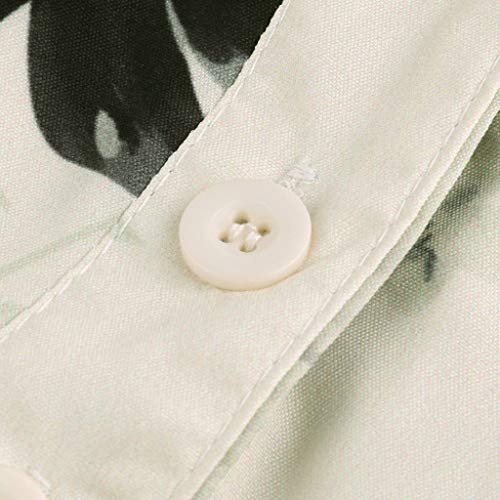 Blusas Mujer Elegantes Tallas Grandes Verano POLP Camiseta Mujer Manga Corta Ropa Mujer Verano 2019 Blusa Sexy Rosa Mujer Fiesta Blusones Talla Grande (Beige, XXXXXL)