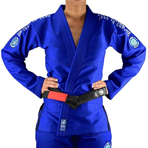 Bõa BJJ Gi Kimono Mujer Jogo No Chão 3.0 - Azul, F3