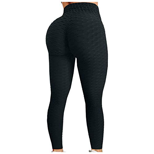 BOLUOBAO Leggins Mujer Vestir Deportivos de Moda Casual Suaves Elásticos Running Baratos Gimnasio Elegantes Bonitos Colores Ofertas Verano Los Pantalones de Yoga de Cintura Alta
