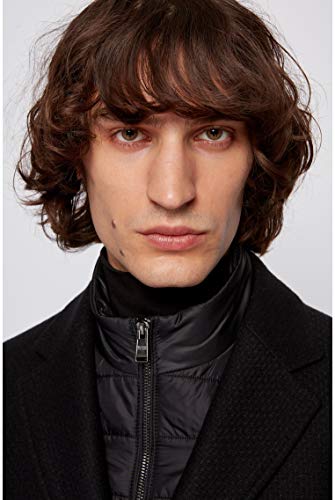 BOSS Abrigo para hombre Nadim4 gris claro 54