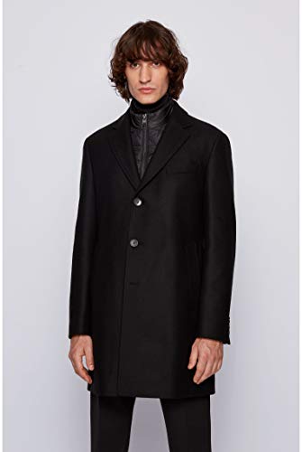 BOSS Abrigo para hombre Nadim4 gris claro 54