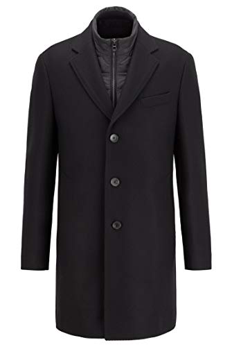 BOSS Abrigo para hombre Nadim4 gris claro 54