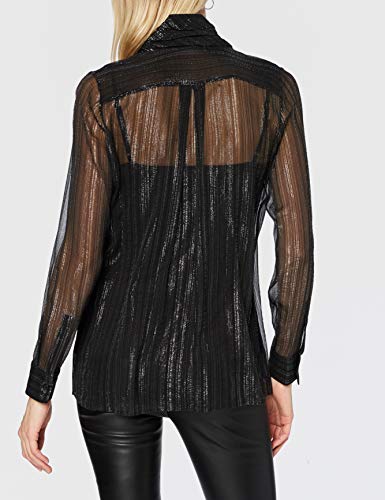 BOSS C_Batinkam 10231228 01 Blusas, Negro1, 36 para Mujer