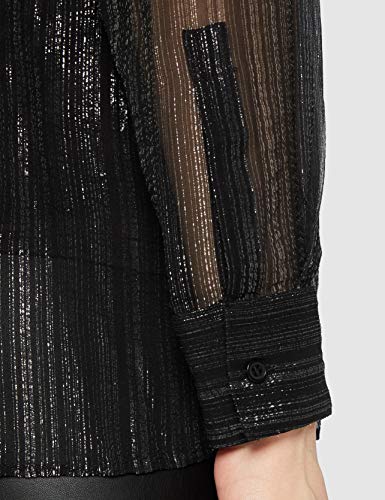 BOSS C_Batinkam 10231228 01 Blusas, Negro1, 36 para Mujer