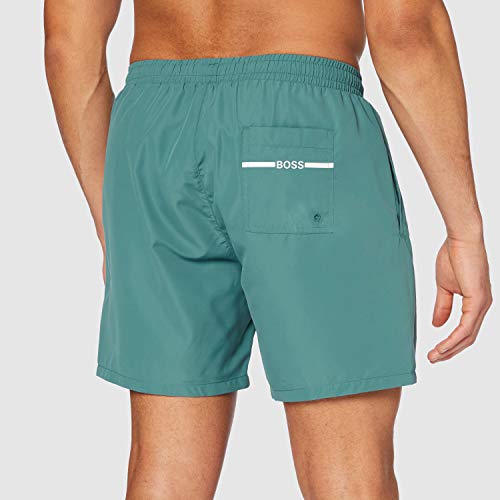 BOSS Dolphin Bañador para Hombre, Verde medio318, XL
