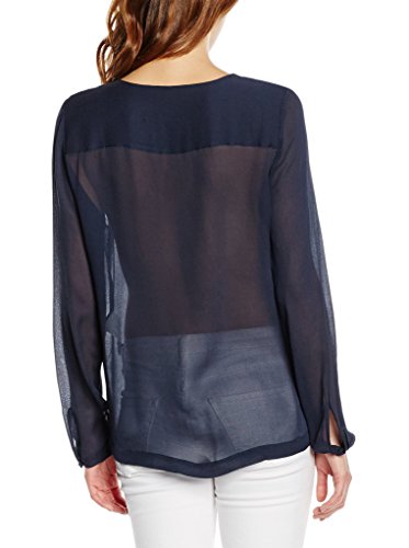 BOSS Estival Blusa, Azul (Dark Blue 403), 40 para Mujer