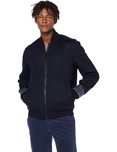 BOSS Ogonio Chaqueta, Azul (Dark Blue 404), Large (Talla del Fabricante: 52) para Hombre