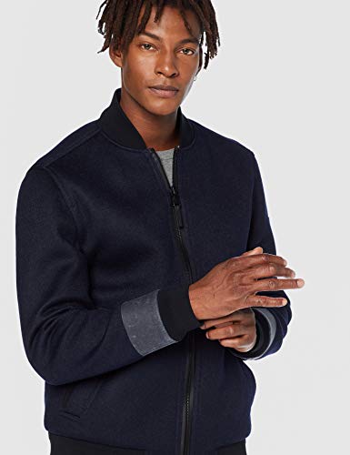 BOSS Ogonio Chaqueta, Azul (Dark Blue 404), Large (Talla del Fabricante: 52) para Hombre