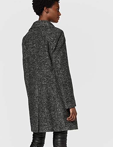 BOSS Okirana4 10191688 02 Abrigo, Negro (Black 002), 40 para Mujer