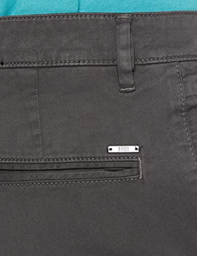 BOSS Schino-Regular D Pantalones, Gris (Charcoal 12), 32W/32L para Hombre