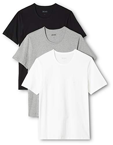 BOSS T-Shirt RN 3p Co Camiseta para Hombre, Multicolor (Assorted Pre-Pack 999), Small, pack de 3
