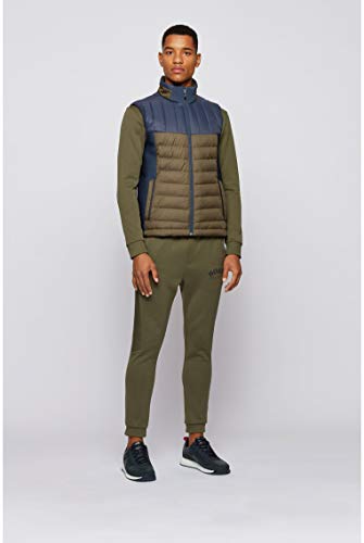 BOSS V_Vail Abrigo, Verde Oscuro (305), S para Hombre