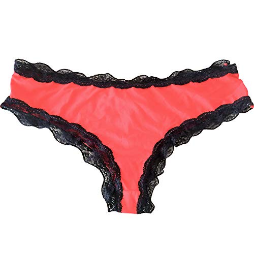 Braga de Algodón Para Mujer Encaje Sexy Braguita Bikini de Algodón Pack de 3
