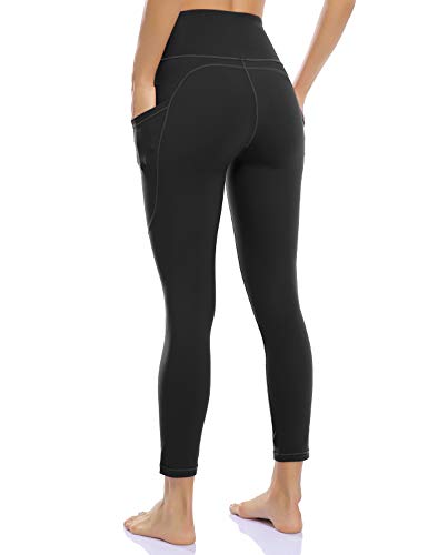 BROMEN Leggings para Mujer Pantalones de Yoga Mallas para Correr Ultra Suaves Control del Vientre Cintura Alta Bolsillo Interior