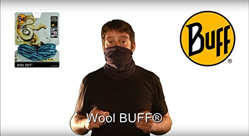 Buff Solid Gorro Lana Merino Lightweight, Hombre, Denim, Talla única