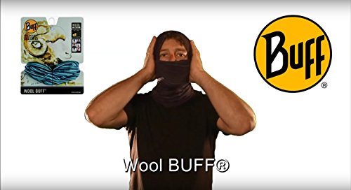 Buff Solid Gorro Lana Merino Lightweight, Hombre, Denim, Talla única