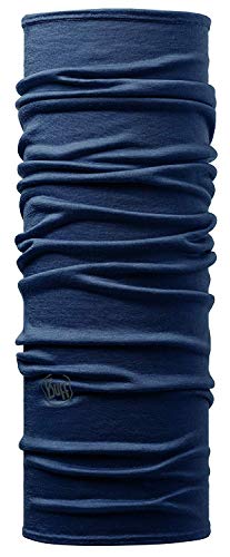 Buff Solid Gorro Lana Merino Lightweight, Hombre, Denim, Talla única