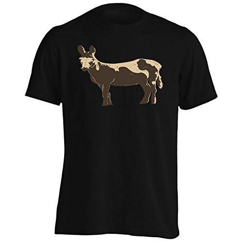 Burro Animal Gracioso Camiseta de los Hombres o567m