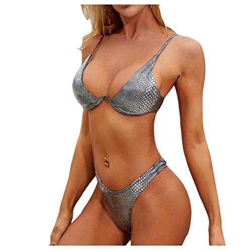 Buyaole,Bikini Sexy Mujer,Tankini Lunares,Traje De BañO con Falda,Vestidos Rockabilly Mujer,Ropa Mujer Navidad