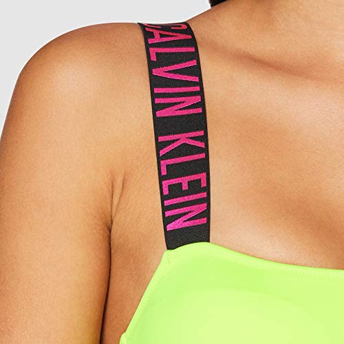 Calvin Klein Bandeau-rp-n Almohadillas y Rellenos de Sujetador, Amarillo (Safety Yellow ZAA), M para Mujer