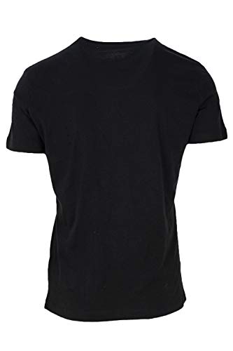 Calvin Klein Chest Institutional Slim SS tee Camiseta, Negro (CK Black 099), XXL para Hombre
