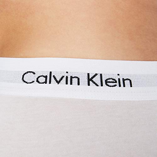 Calvin Klein Hip Brief 3pk Slip, Blanco (White), M (Pack de 3) para Hombre