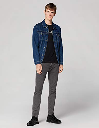 Calvin Klein J30J307855 Camisa, 099, M para Hombre