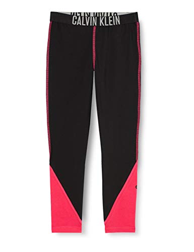 Calvin Klein Legging Pantalón de Pijama, Black, 8/10/2020 para Niñas