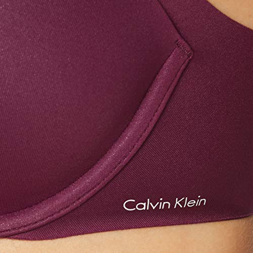 Calvin Klein Lightly Lined FC Almohadillas y Rellenos de Sujetador, Morado (Raisin Torte Rt7), 36C para Mujer