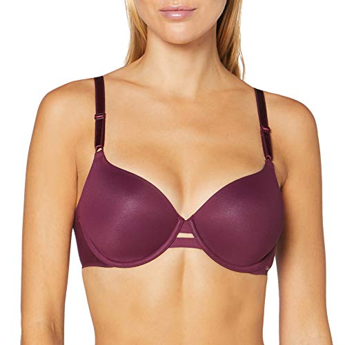 Calvin Klein Lightly Lined FC Almohadillas y Rellenos de Sujetador, Morado (Raisin Torte Rt7), 36C para Mujer