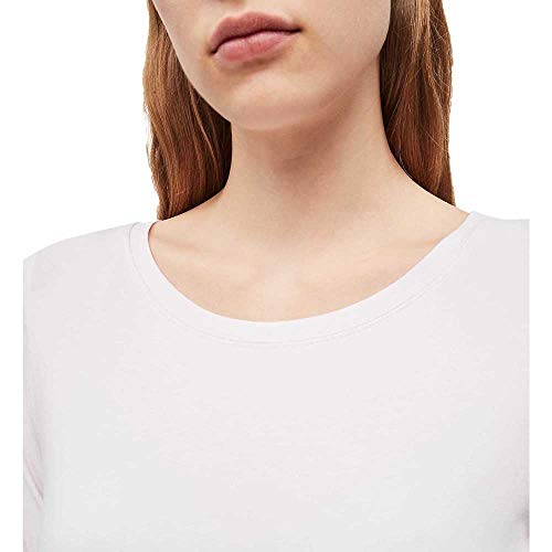 Calvin Klein L/s Pant Set Pijama, Rosa (Upright Stripe Opv), Medium (Pack de 2) para Mujer